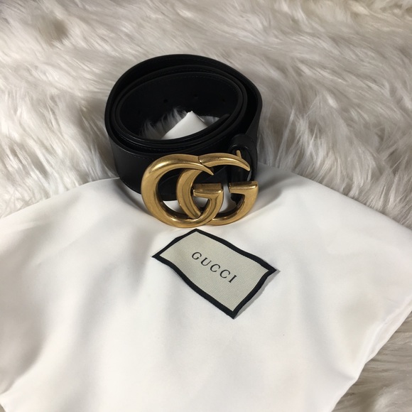 Gucci Accessories - Gucci Marmont GG Large Buckle Size 80